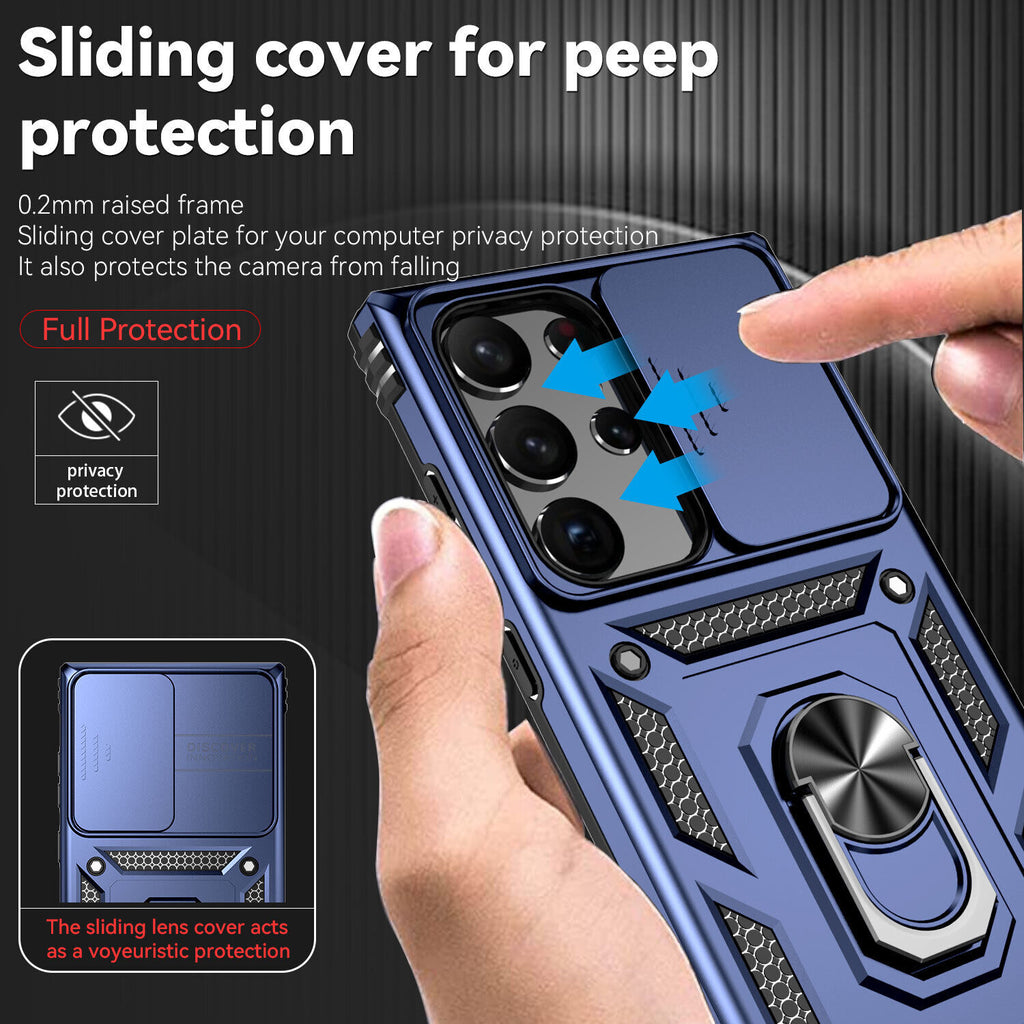 Samsung Galaxy S26 Ultra Case Rugged Tough Hybrid Cover [Blue]