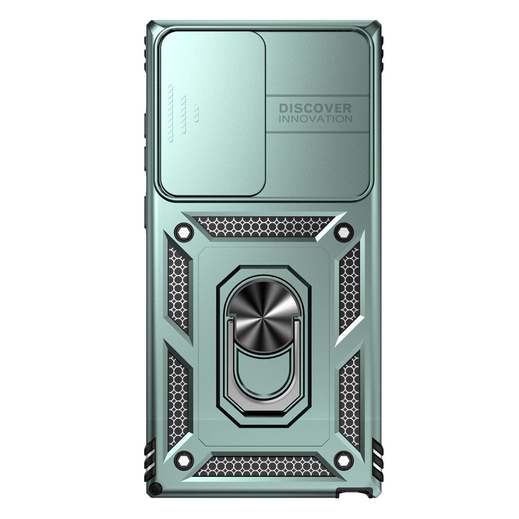 Samsung Galaxy S24 Ultra Case Rugged Tough Hybrid Cover [Green]