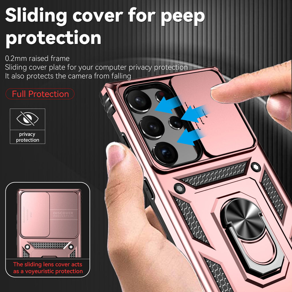 Samsung Galaxy S26 Ultra Case Rugged Tough Hybrid Cover [Pink]