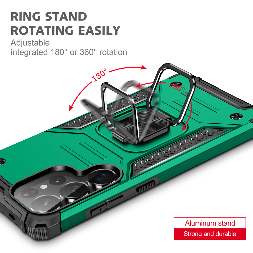 Samsung Galaxy S26 Ultra Rugged Tough Case Shockproof Hybrid Cover DARK GREEN