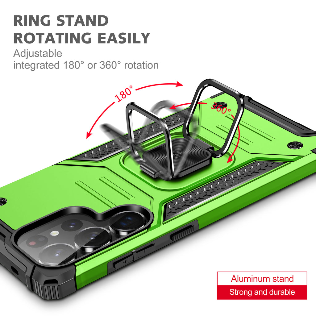 Samsung Galaxy S26 Ultra Rugged Tough Case Shockproof Hybrid Cover LIGHT GREEN
