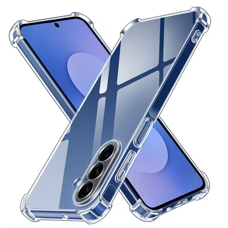 Shockproof Clear Gel Case for Samsung S26 Plus