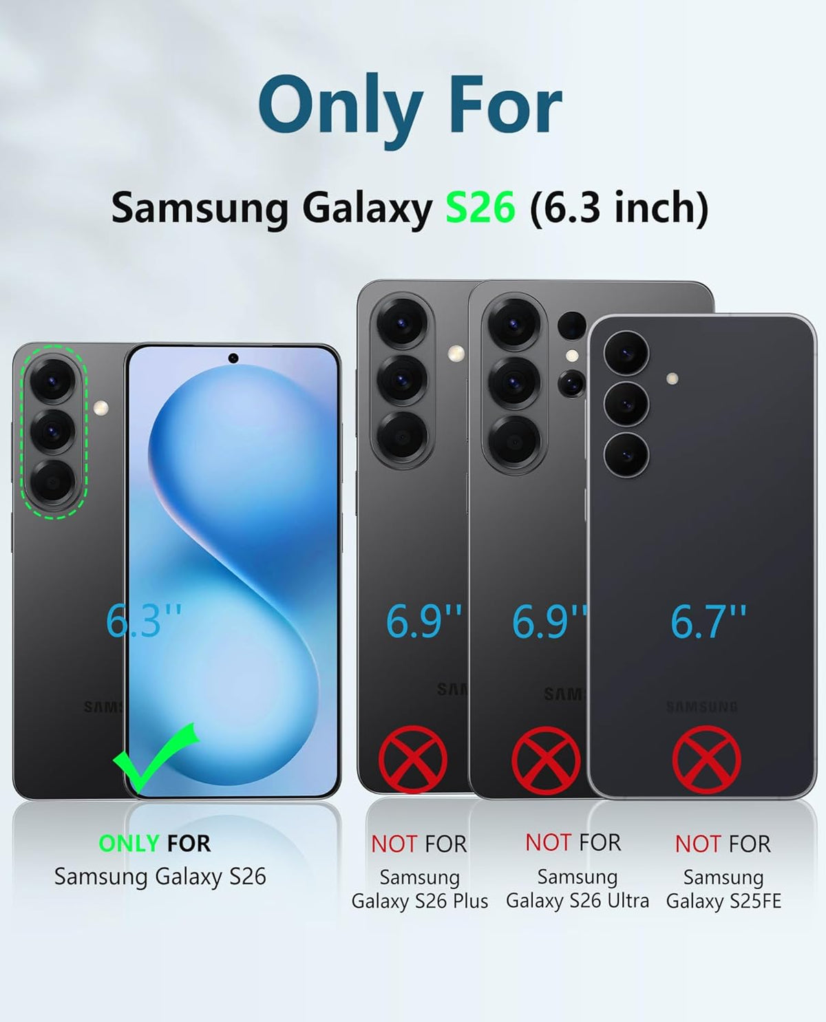 Samsung Galaxy S26 Rugged Tough Case Shockproof Hybrid Cover DARK GREEN