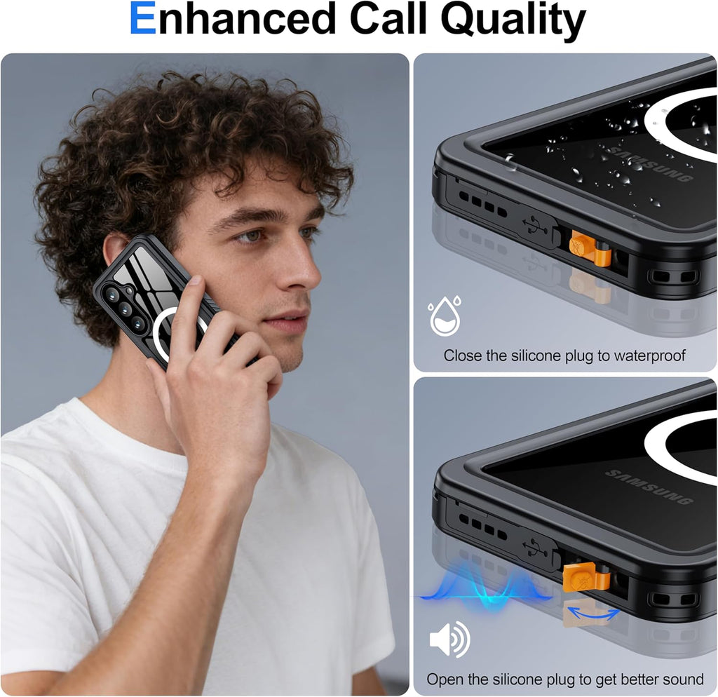 Waterproof Case MagSafe Compatible for Samsung Galaxy S26
