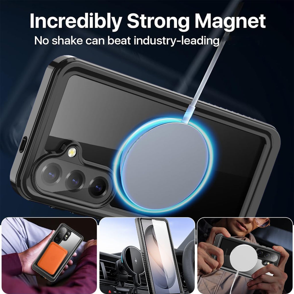 Waterproof Case MagSafe Compatible for Samsung Galaxy S26