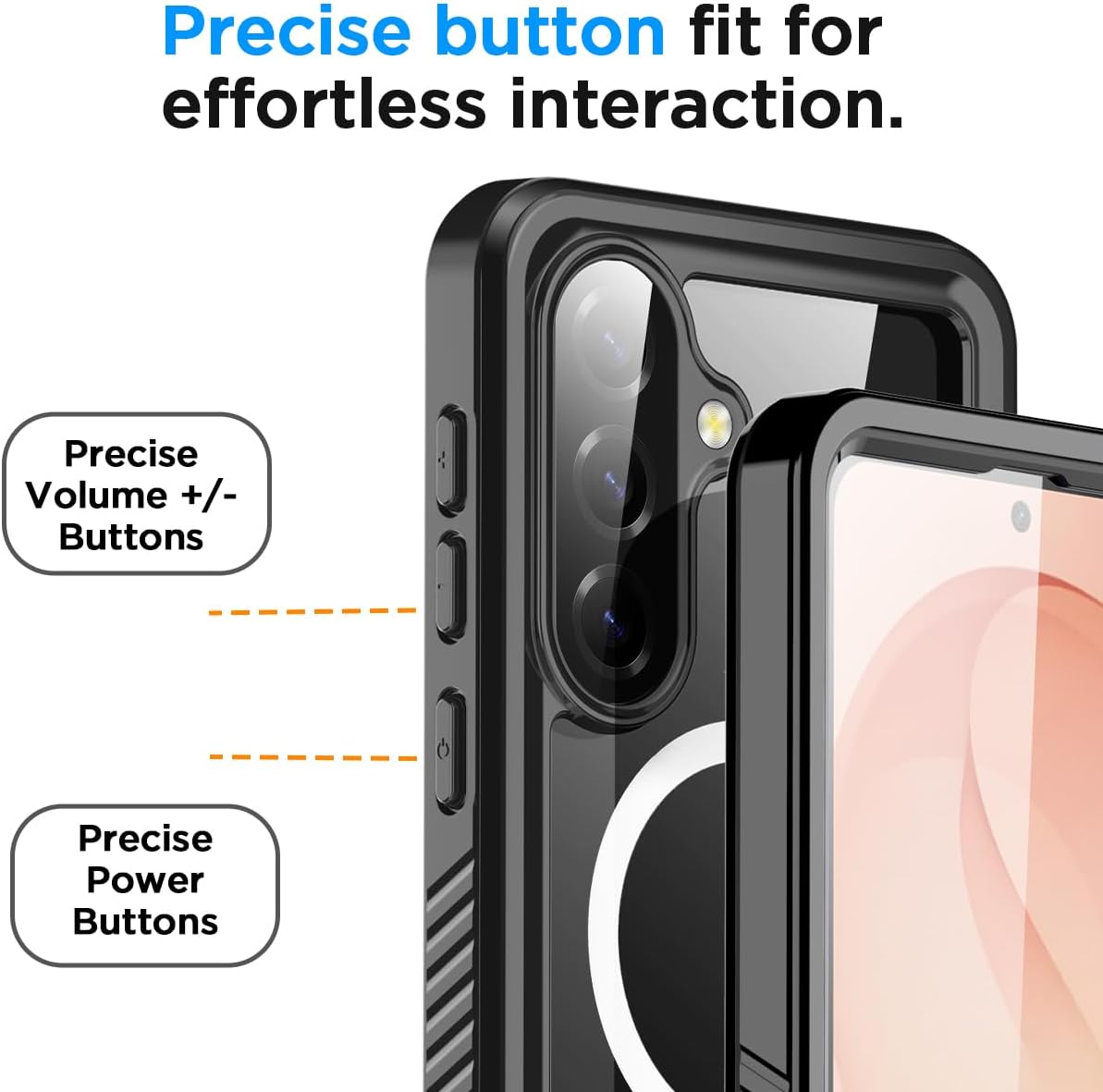Waterproof Case MagSafe Compatible for Samsung Galaxy S26