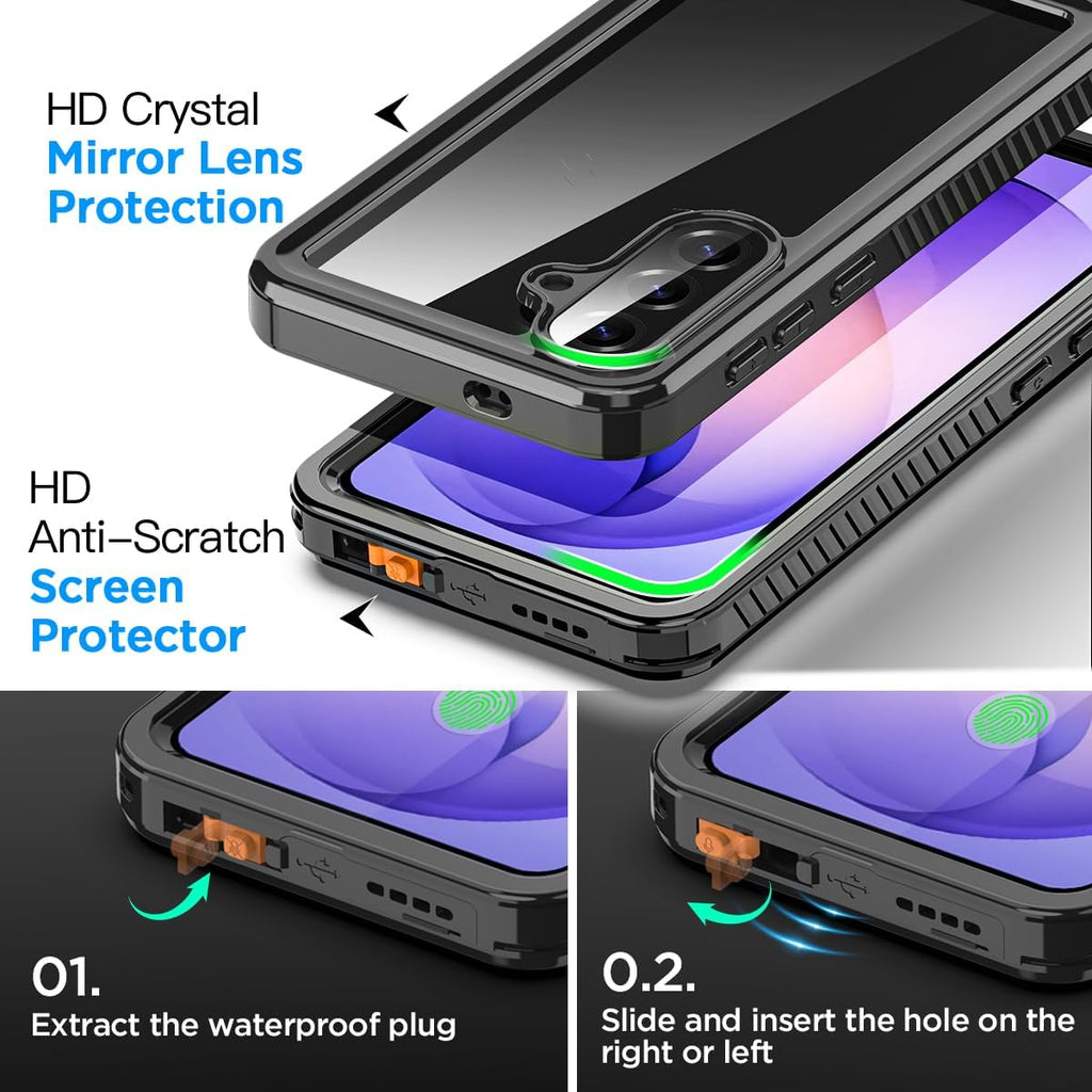 Waterproof Case MagSafe Compatible for Samsung Galaxy S26