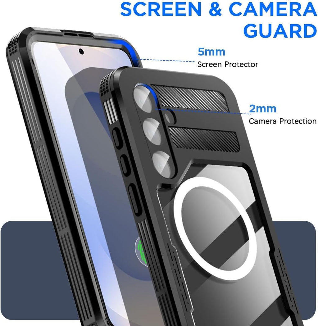 Samsung Galaxy S26 Redpepper Waterproof Case [Black] Magsafe