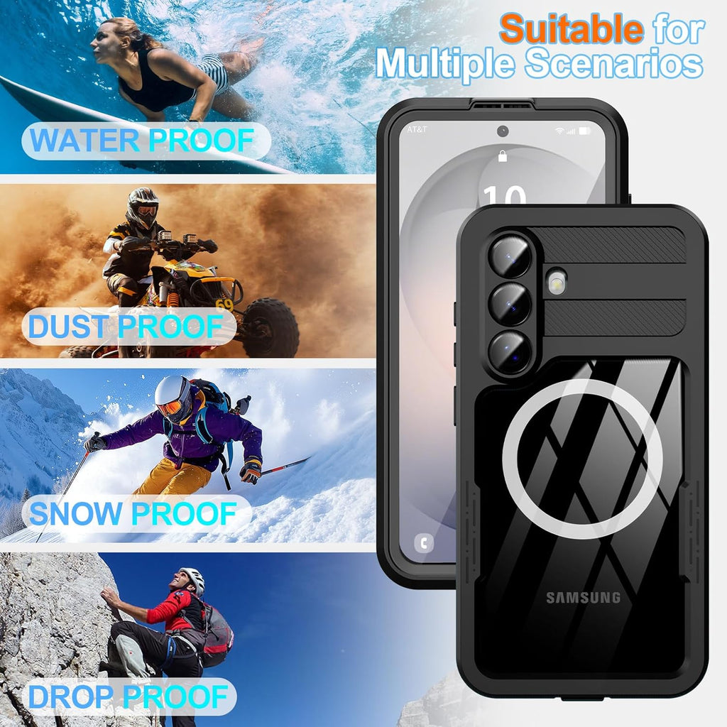Samsung Galaxy S26 Redpepper Waterproof Case [Black] Magsafe