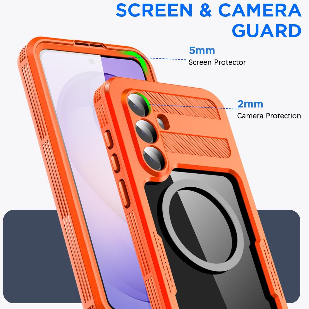 Samsung Galaxy S26 Redpepper Waterproof Case Magsafe ORANGE