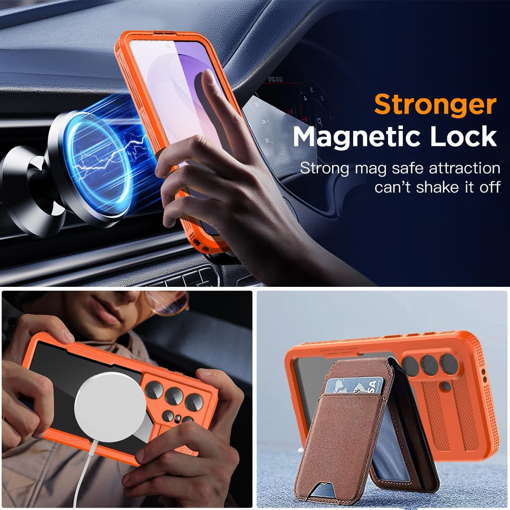 Samsung Galaxy S26 Redpepper Waterproof Case Magsafe ORANGE