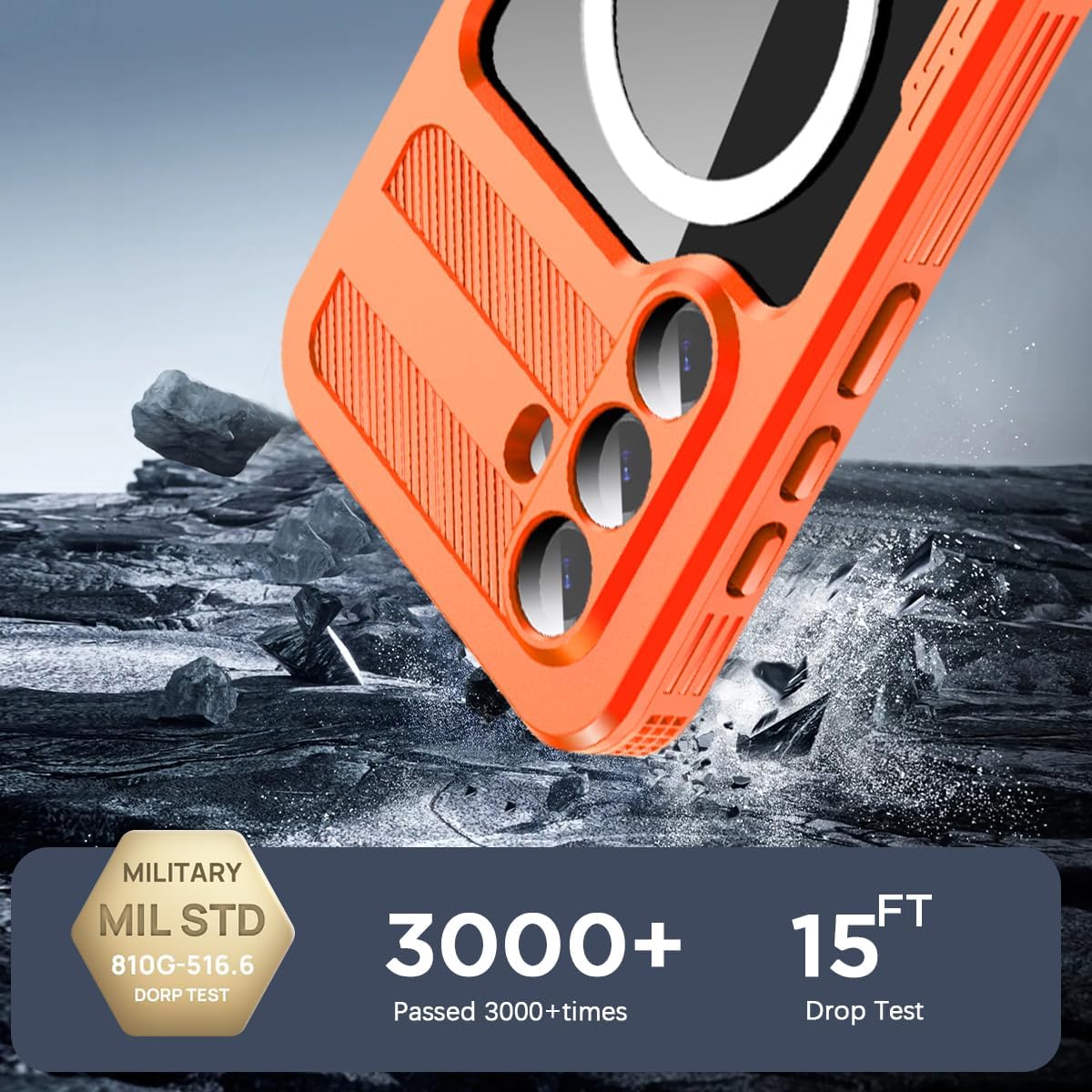 Samsung Galaxy S26 Redpepper Waterproof Case Magsafe ORANGE