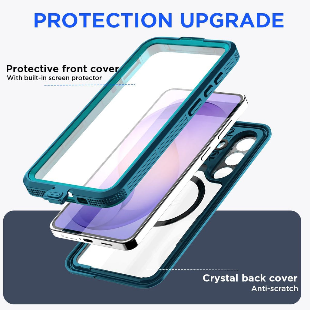 Samsung Galaxy S26 Redpepper Waterproof Case [Blue] Magsafe