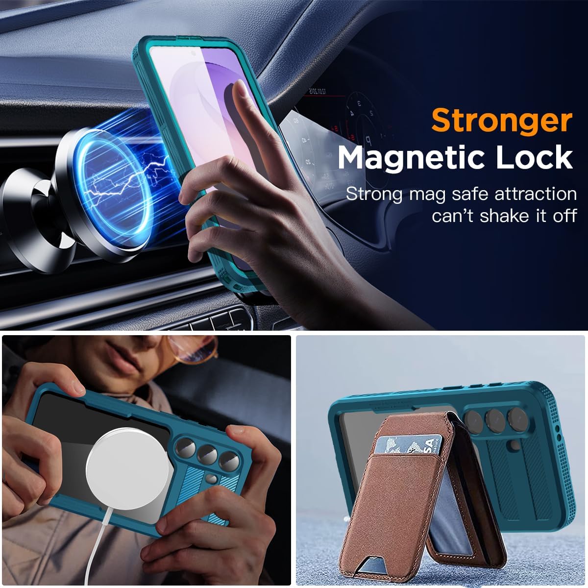 Samsung Galaxy S26 Redpepper Waterproof Case [Blue] Magsafe
