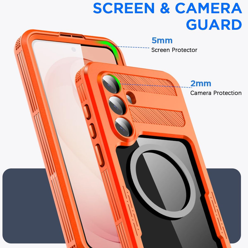 Samsung Galaxy S26 Plus Redpepper Waterproof Case [Orange] Magsafe