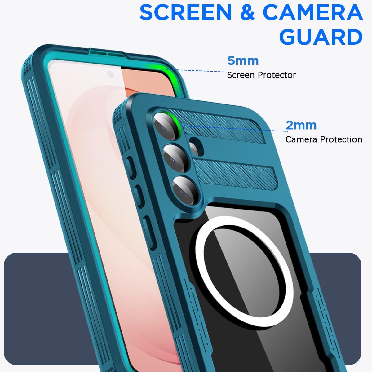 Samsung Galaxy S26 Plus Redpepper Waterproof Case [Blue] Magsafe