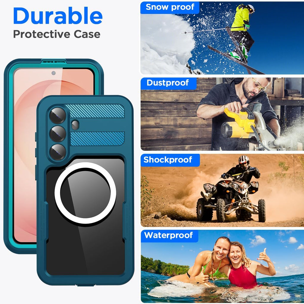 Samsung Galaxy S26 Plus Redpepper Waterproof Case [Blue] Magsafe