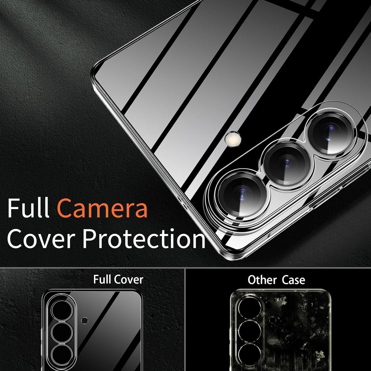 Slim Clear Protective Case for Samsung S26 Plus