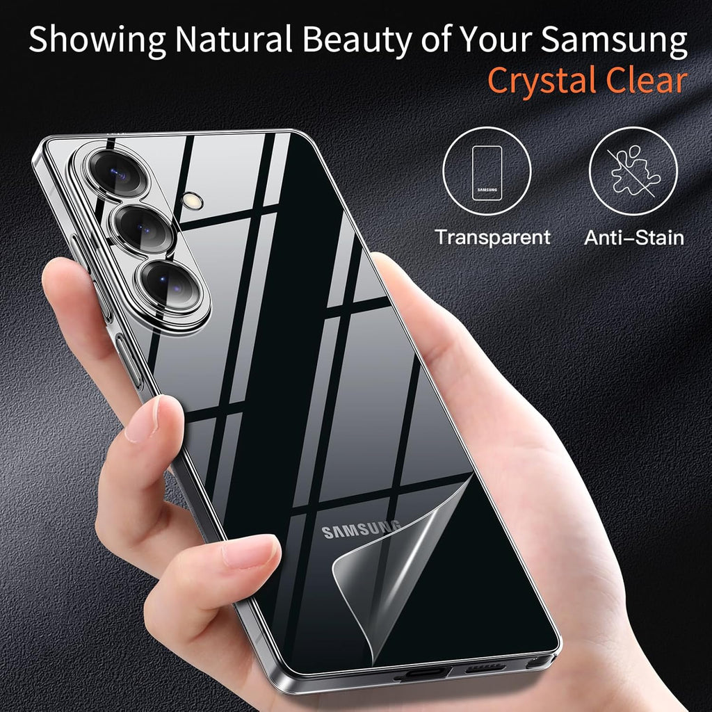 Samsung S26 Case Clear Transparent TPU Cover