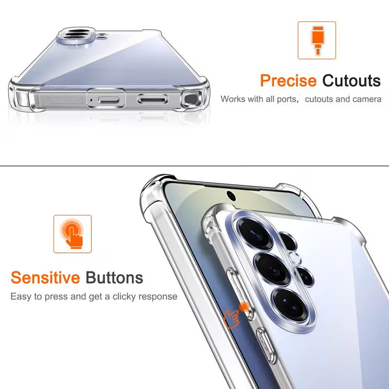 Clear Protective Case for Samsung Galaxy S26 Ultra