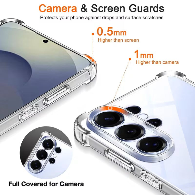 Clear Protective Case for Samsung Galaxy S26 Ultra