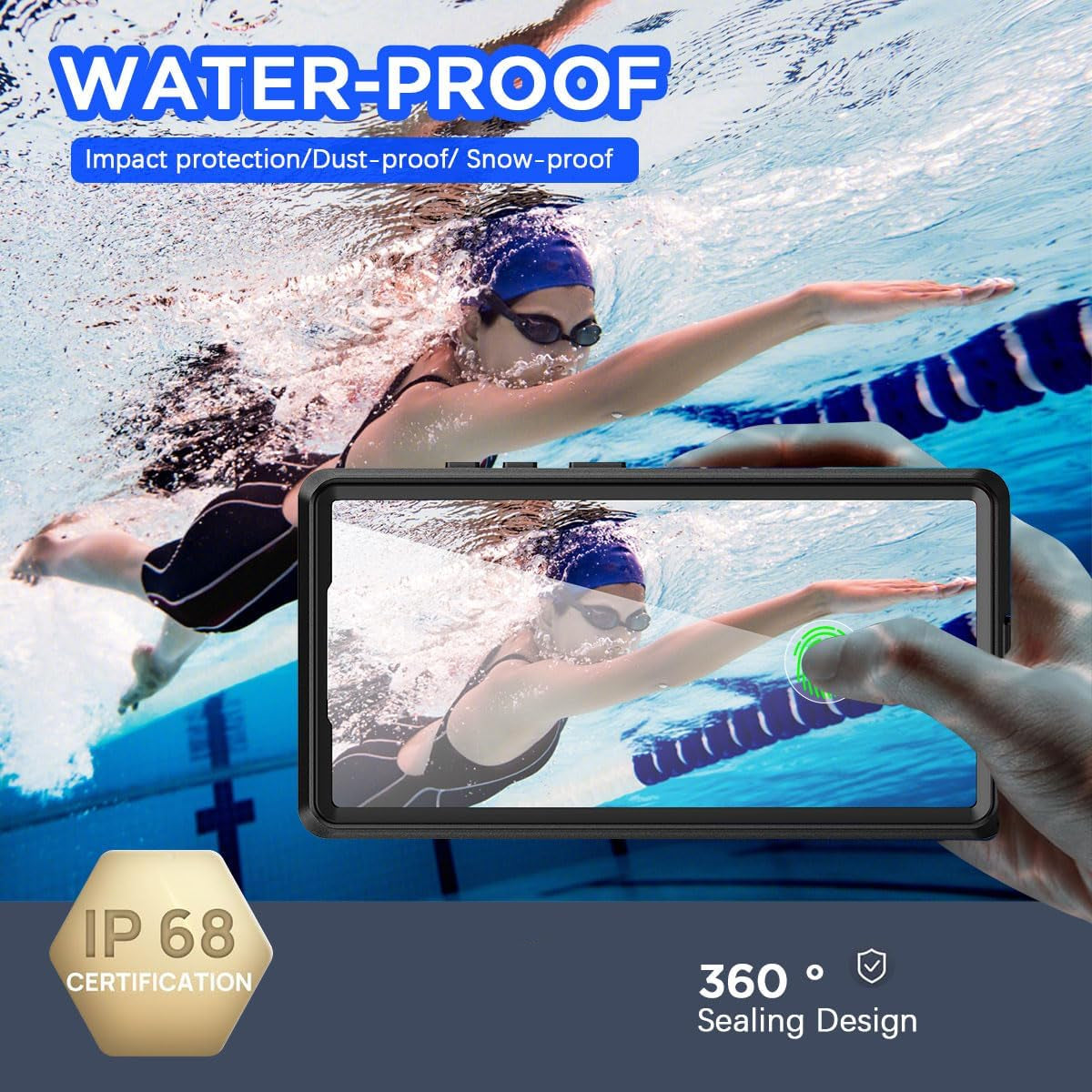 Redpepper Waterproof Case for Samsung S26 Ultra