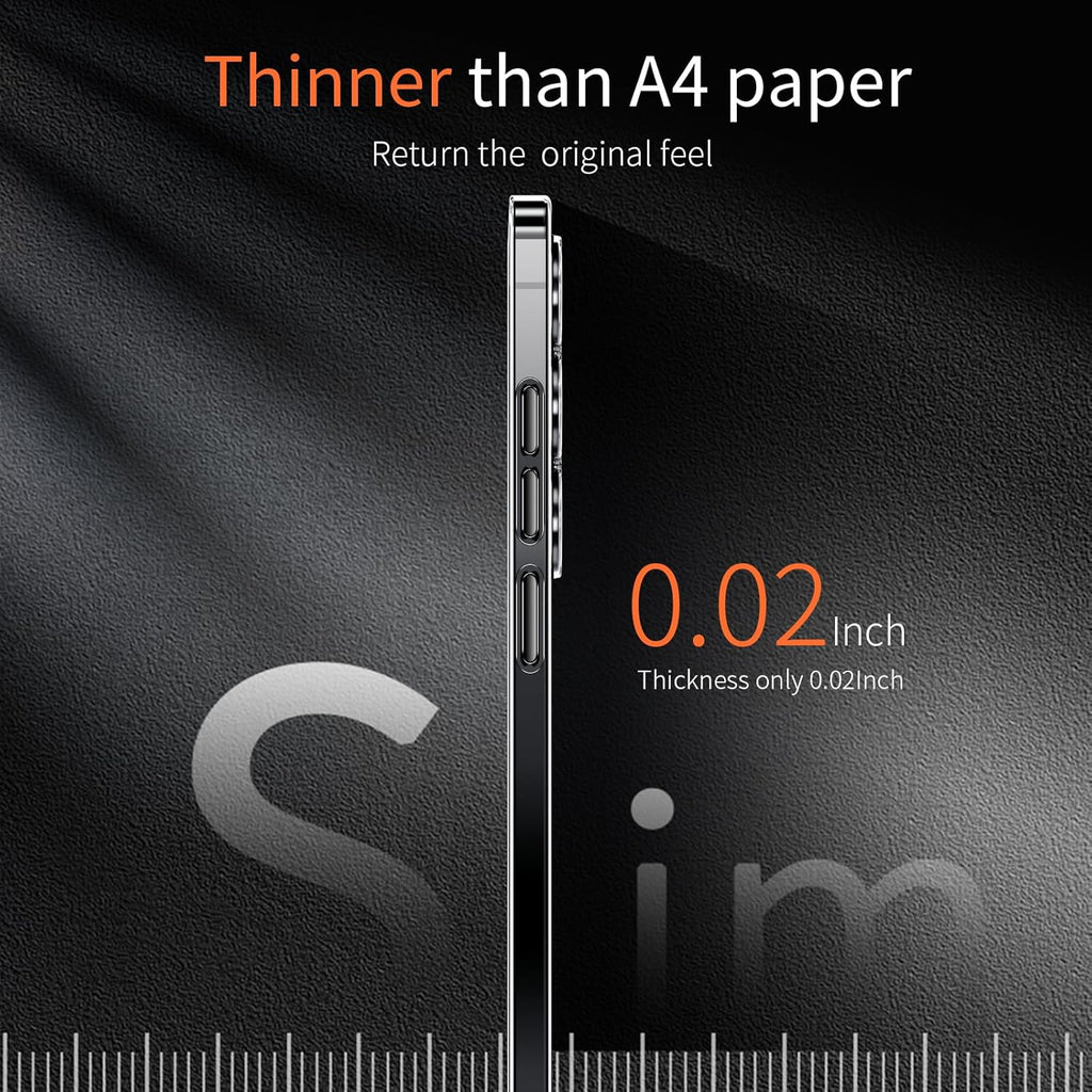 Clear Slim TPU Case for Samsung Galaxy S26 Ultra