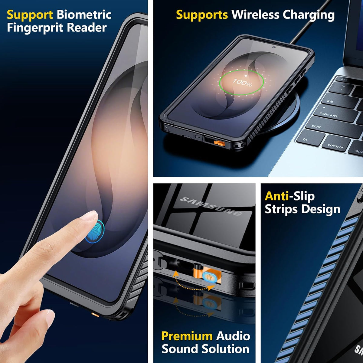 Samsung Galaxy S26 Ultra Shockproof Waterproof Case