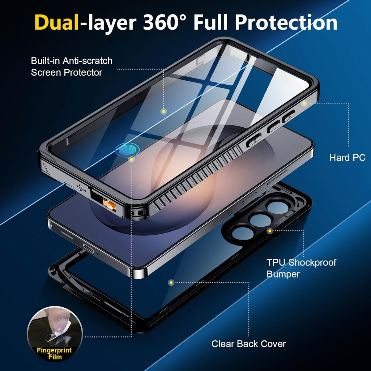Samsung Galaxy S26 Ultra Shockproof Waterproof Case