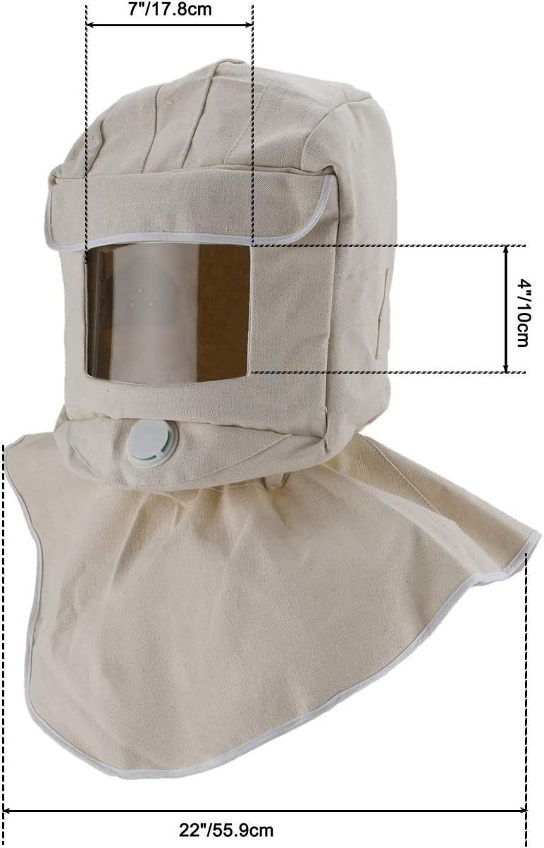 Shawl Sandblasting Hood Protective Blasting Mask