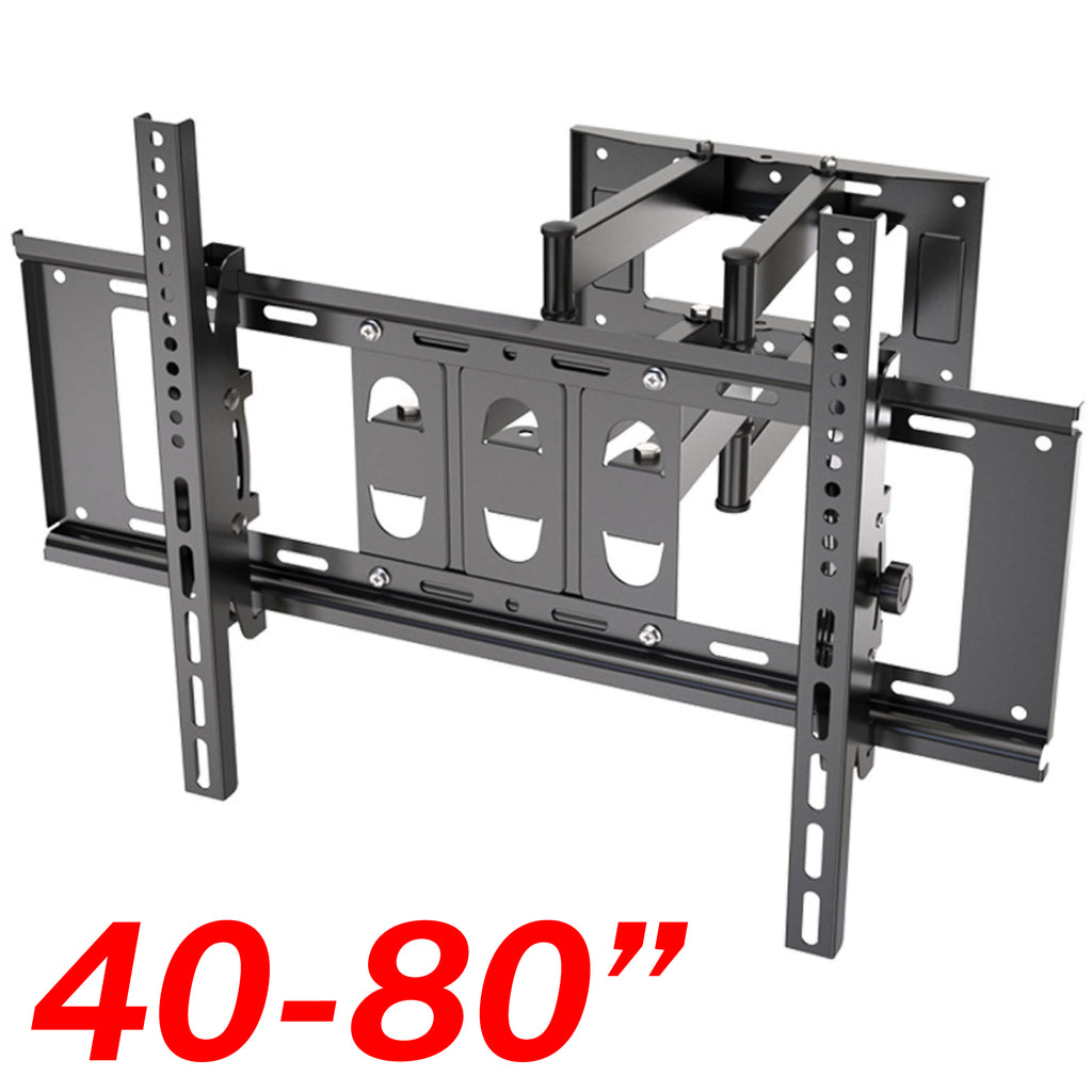 Tilt Extendable Full Motion Wall Mount for 40" - 80" TVs