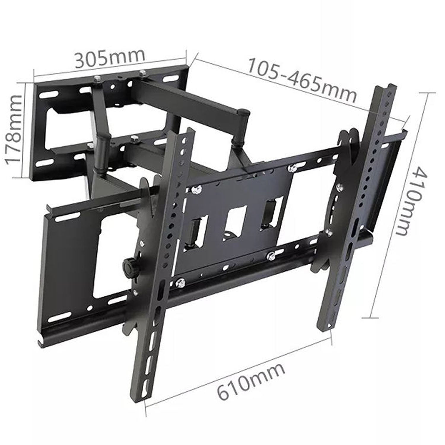 Tilt Extendable Full Motion Wall Mount for 40" - 80" TVs