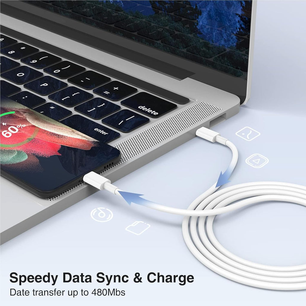 USB C to USB C Fast Charging Cable for Samsung - 2m