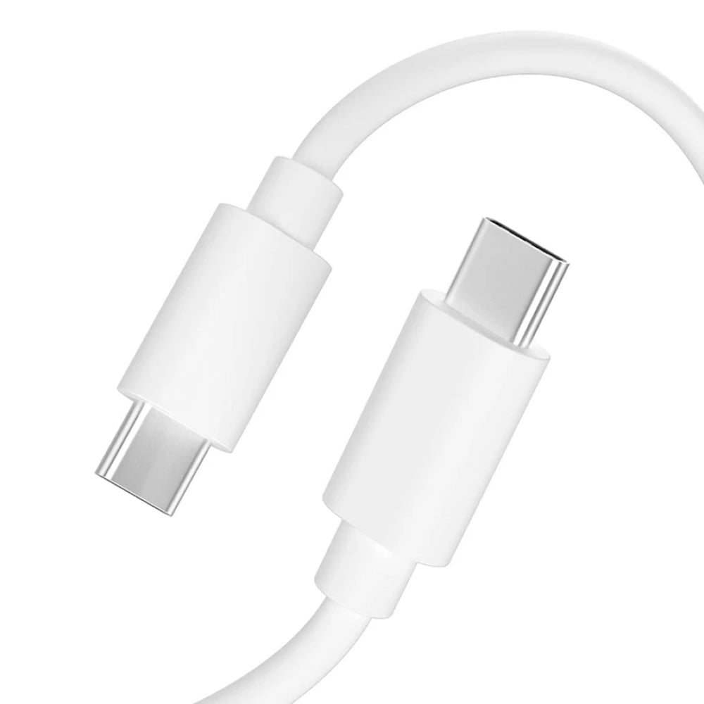 USB-C to USB-C Charger & Data Transfer Cable (White) 2m