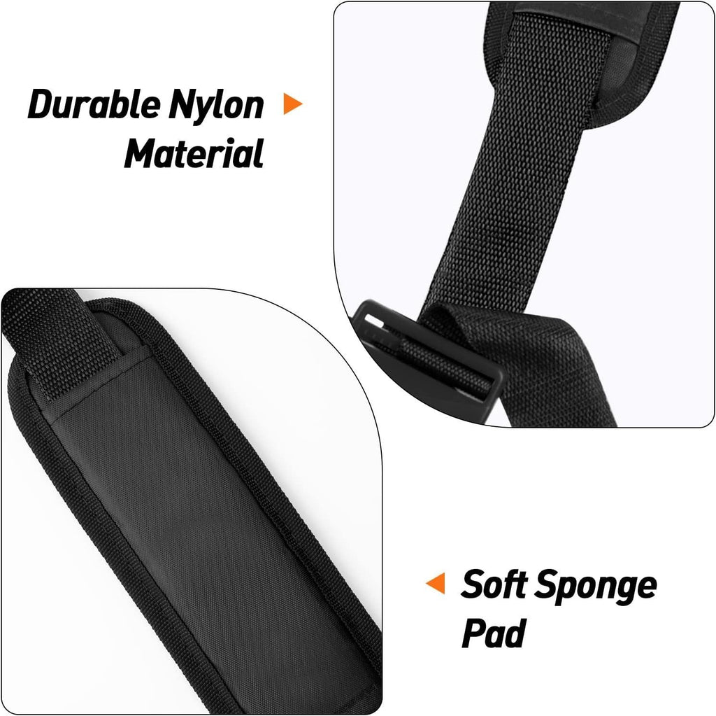Universal Double Shoulder Trimmer Harness Strap Brush Cutter Weed Eater Support Belt