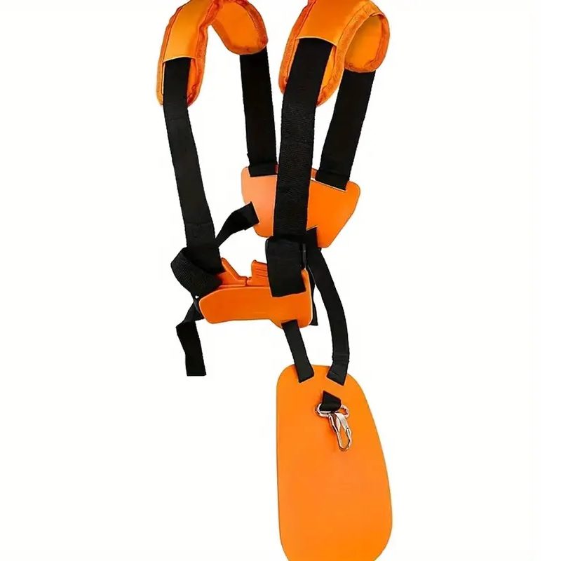 Universal Double Shoulder Trimmer Harness Strap Brush Cutter Weed Eater Support Belt