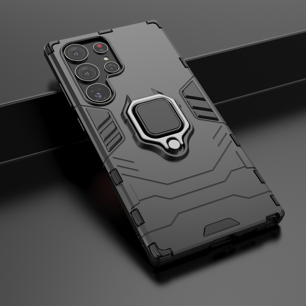 Samsung Galaxy S23 Ultra Rugged Tough Case Shockproof Hybrid Cover RED