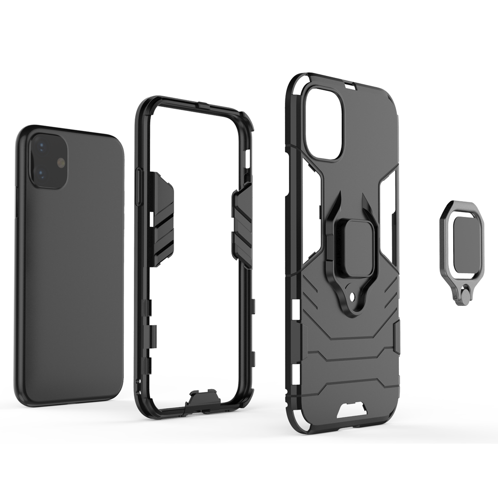 iPhone 11 Rugged Tough Case Shockproof Hybrid Cover BLUE