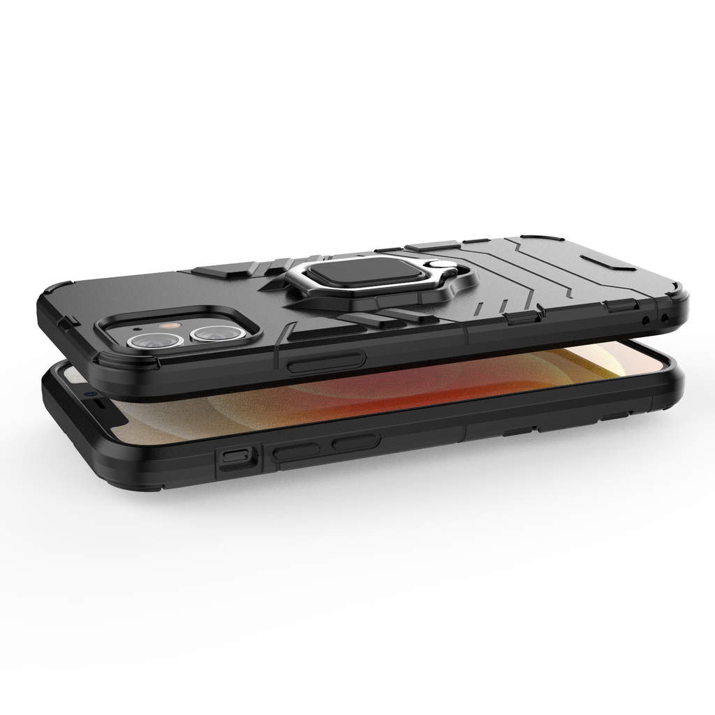 iPhone 12 Mini Rugged Tough Case Shockproof Hybrid Cover RED