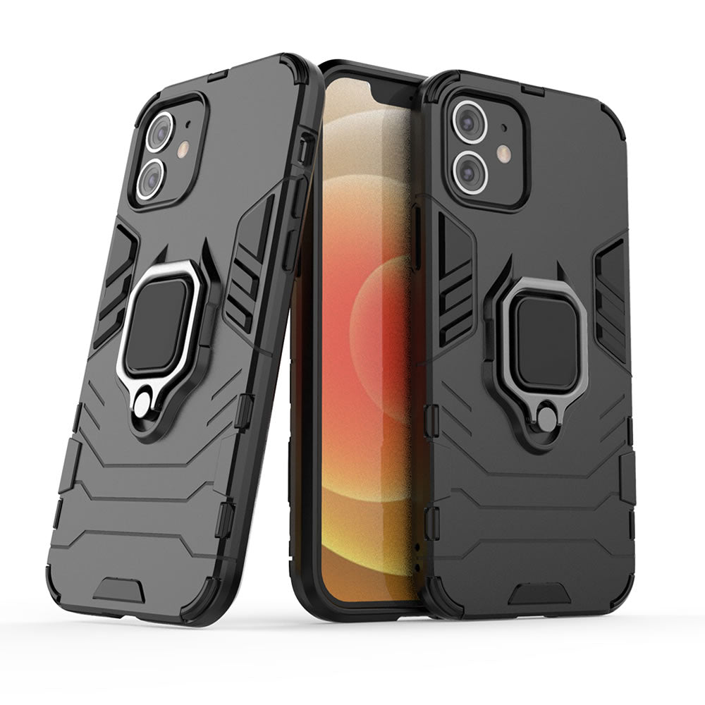 iPhone 12 Mini Rugged Tough Case Shockproof Hybrid Cover BLACK
