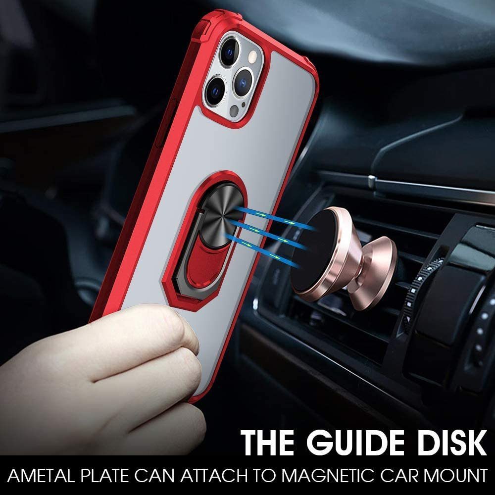 iPhone 11 Pro Max Rugged Tough Case Shockproof Hybrid Cover RED