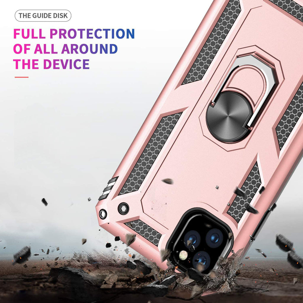 iPhone 11 Pro Max Rugged Tough Case Shockproof Hybrid Cover PINK