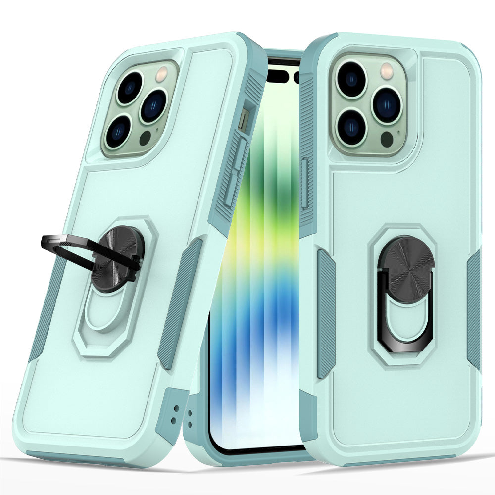 iPhone 13 Pro Max Heavy Duty Case Rugged Tough Dual Layer Shockproof Cover GREEN