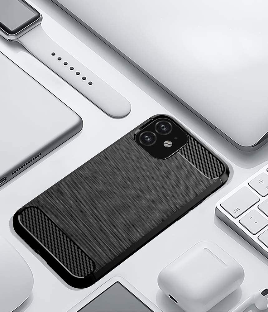 iPhone 11 Slim Fit Case Tough Gel TPU Rubber Cover BLACK