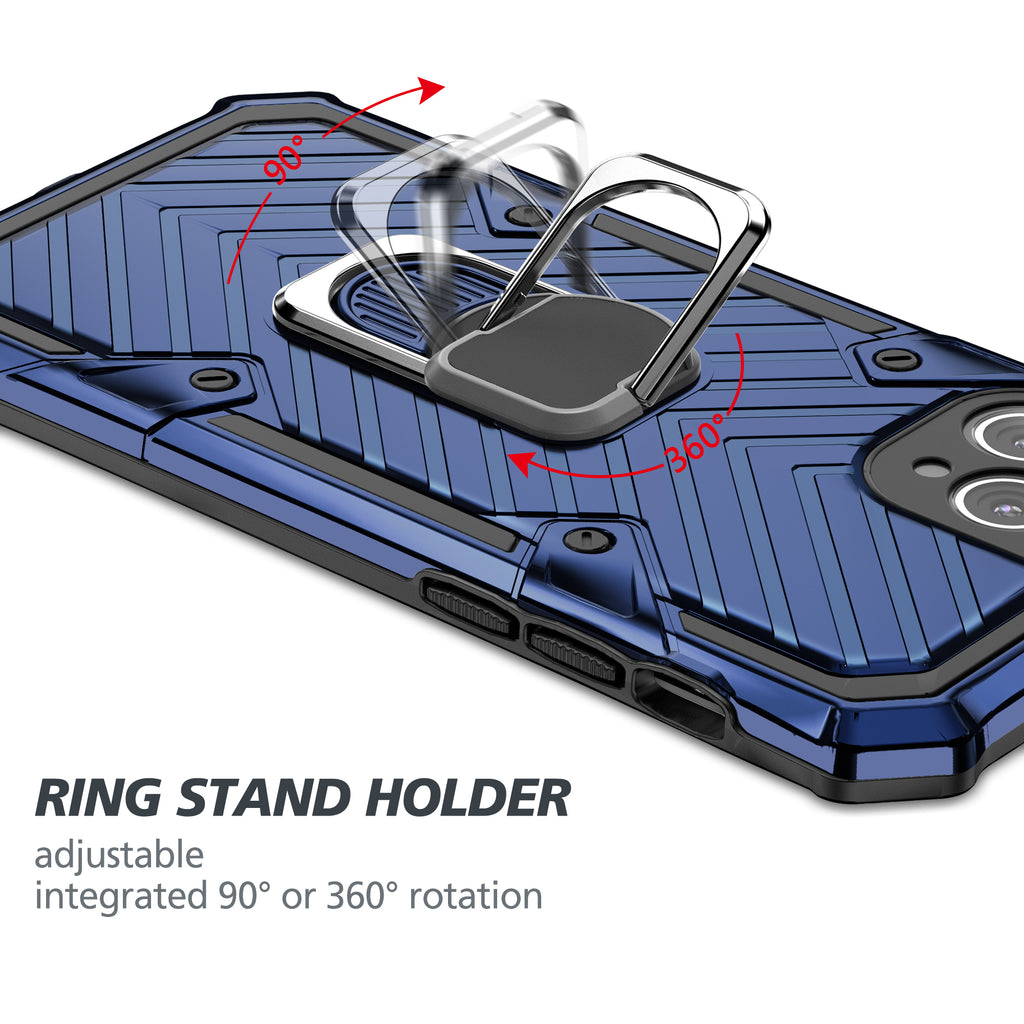 iPhone 11 Pro Max Rugged Tough Case Shockproof Hybrid Cover BLUE