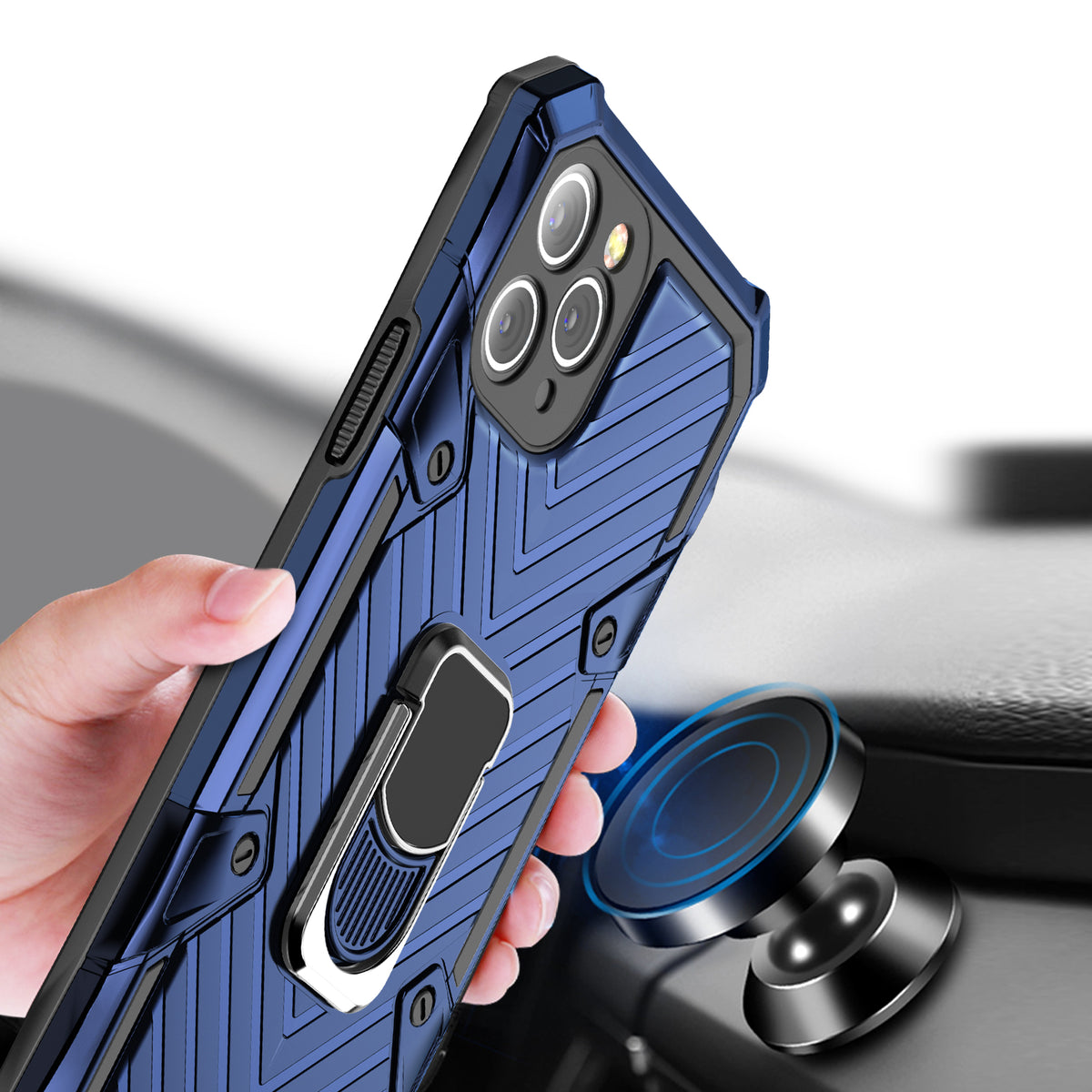 iPhone 11 Pro Max Rugged Tough Case Shockproof Hybrid Cover BLUE