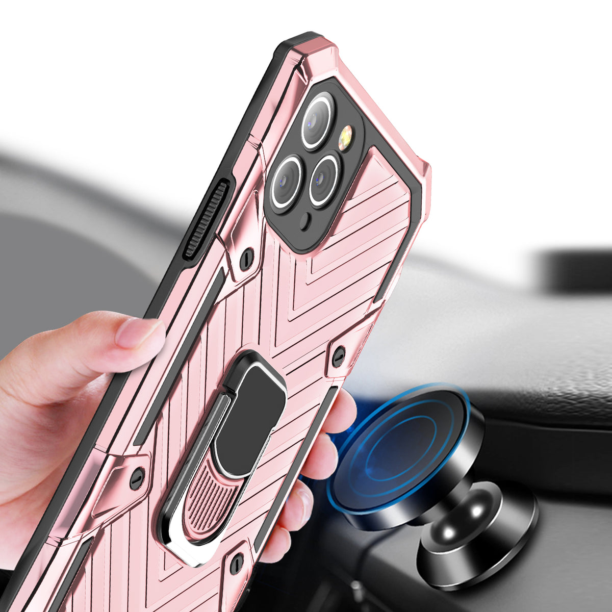iPhone 11 Pro Max Rugged Tough Case Shockproof Hybrid Cover PINK