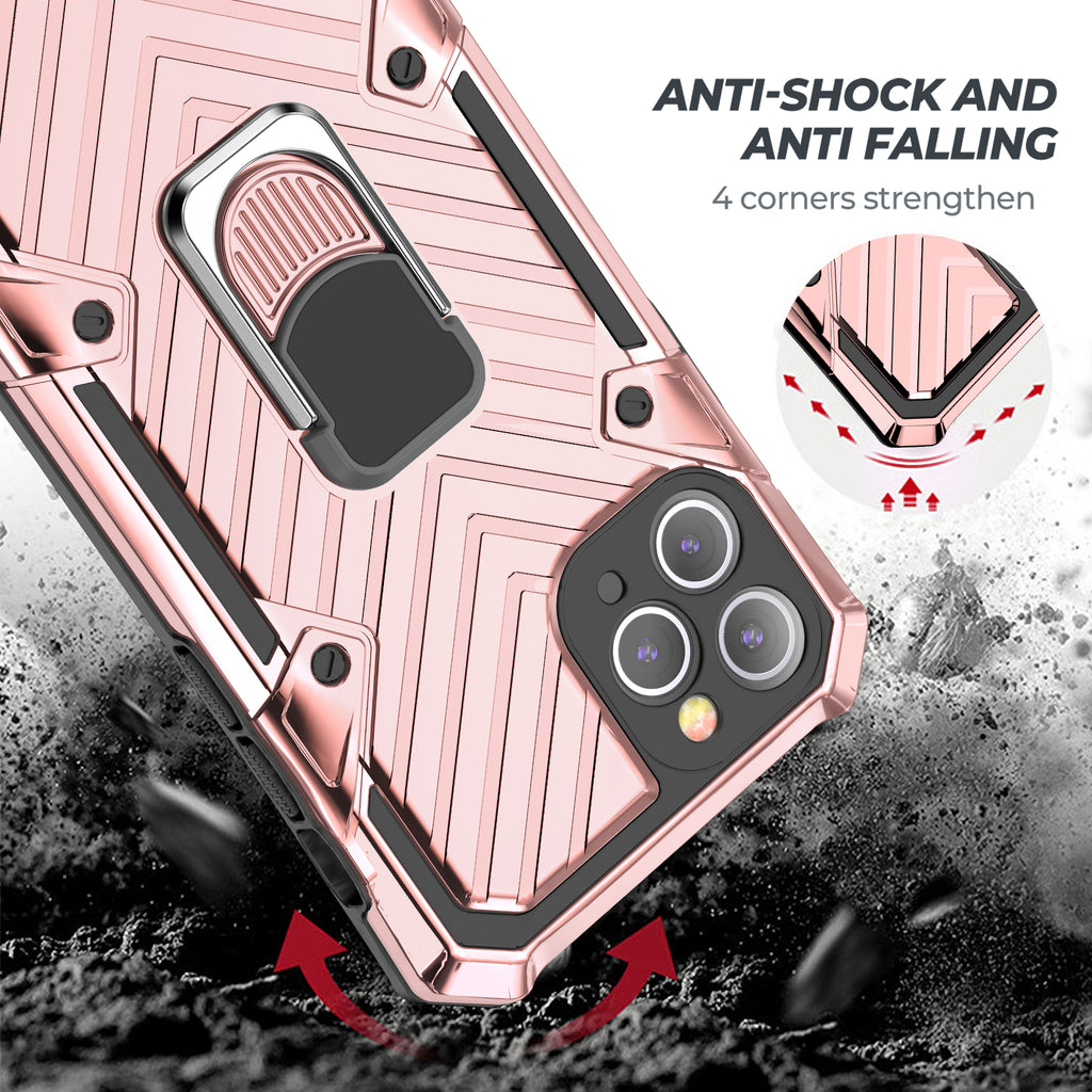 iPhone 11 Pro Max Rugged Tough Case Shockproof Hybrid Cover PINK