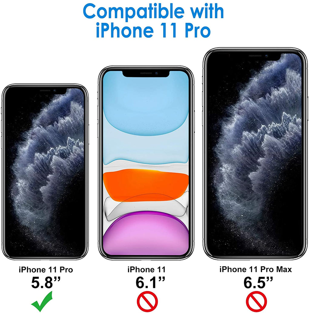 iPhone 11 Pro Rugged Tough Case Shockproof Hybrid Cover RED