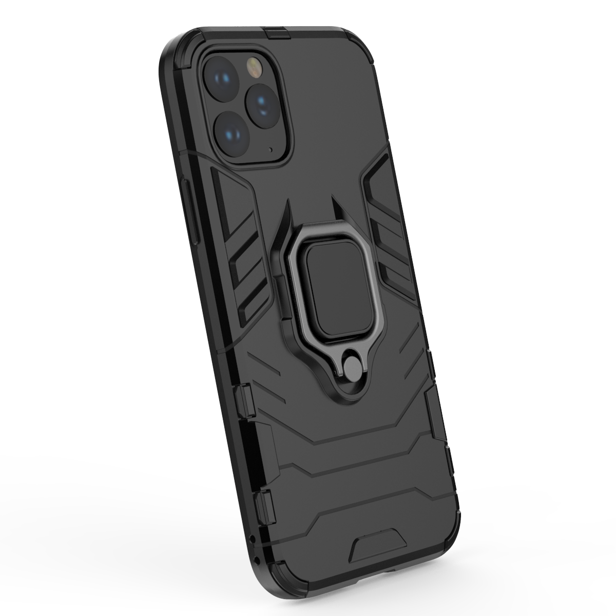 iPhone 11 Pro Rugged Tough Case Shockproof Hybrid Cover BLACK